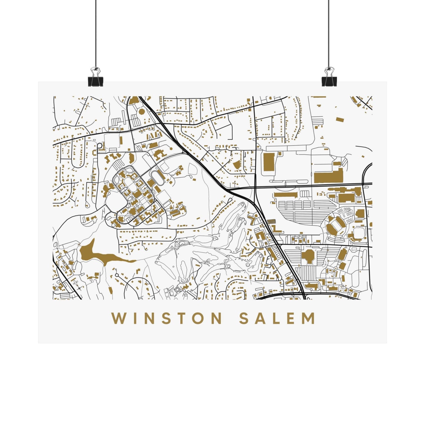 Winston Salem Map
