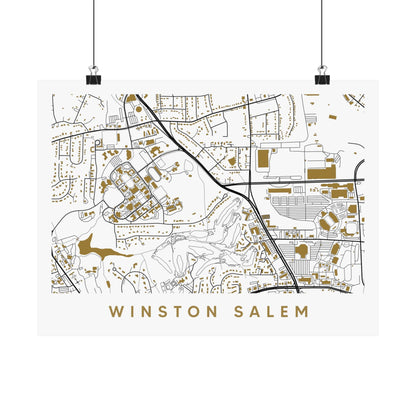 Winston Salem Map