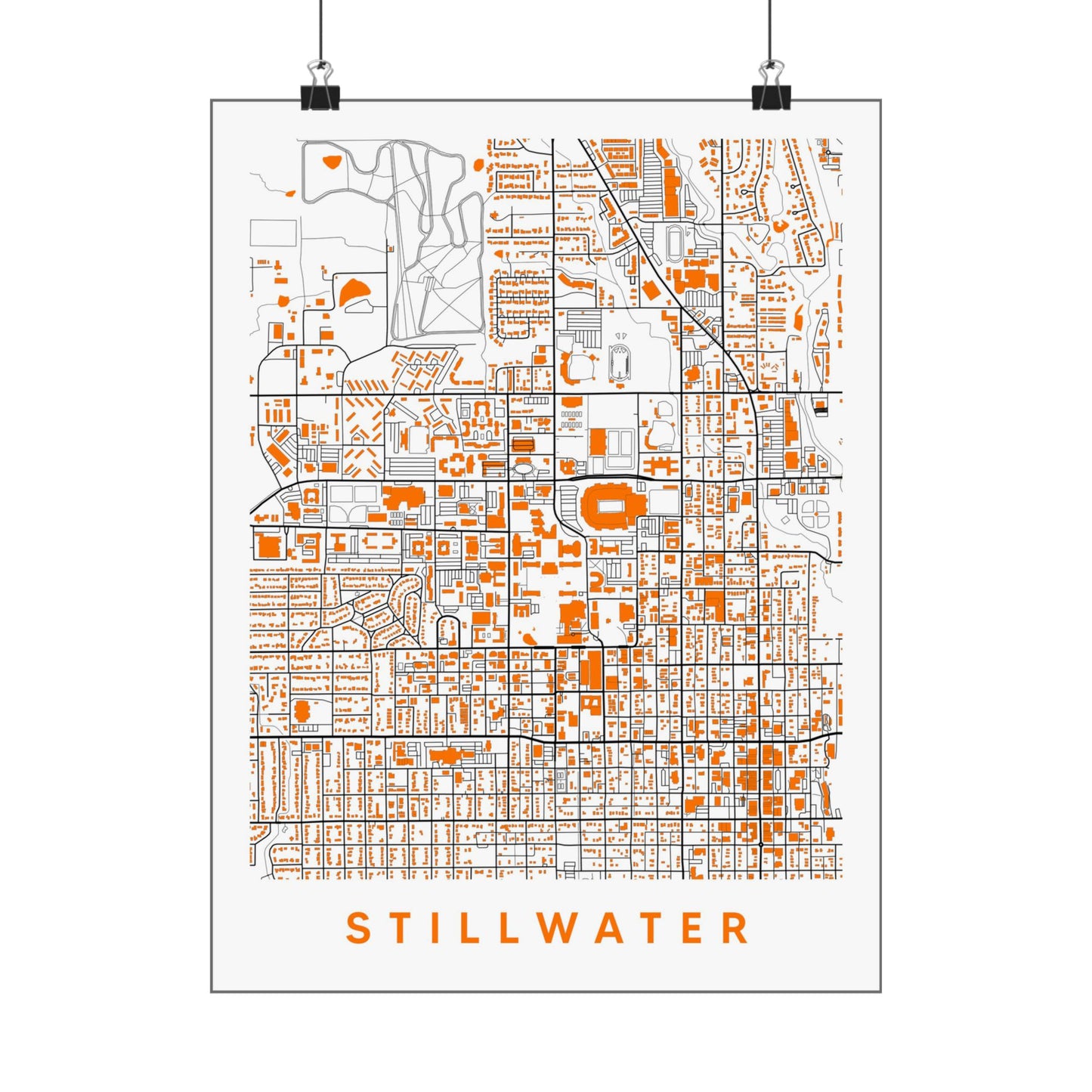 Stillwater Oklahoma Map