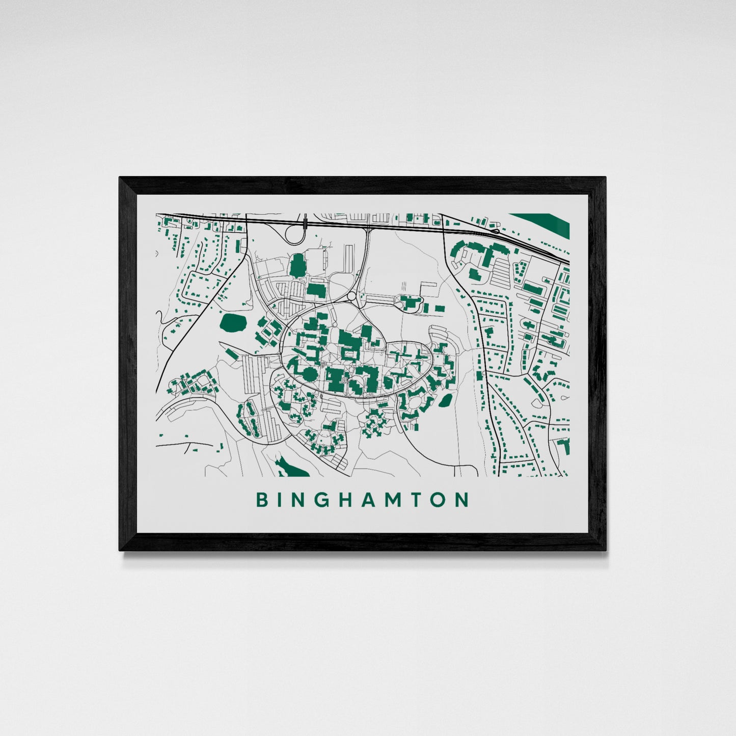 Binghamton New York Map
