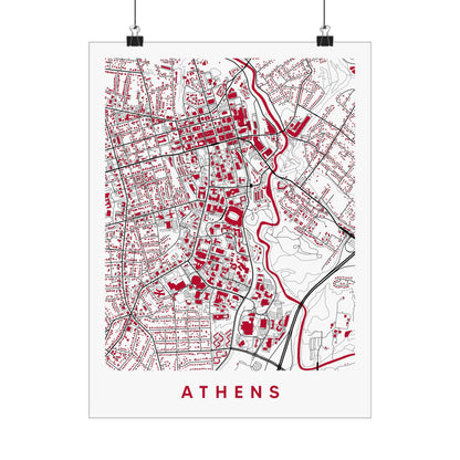 Athens GA Map