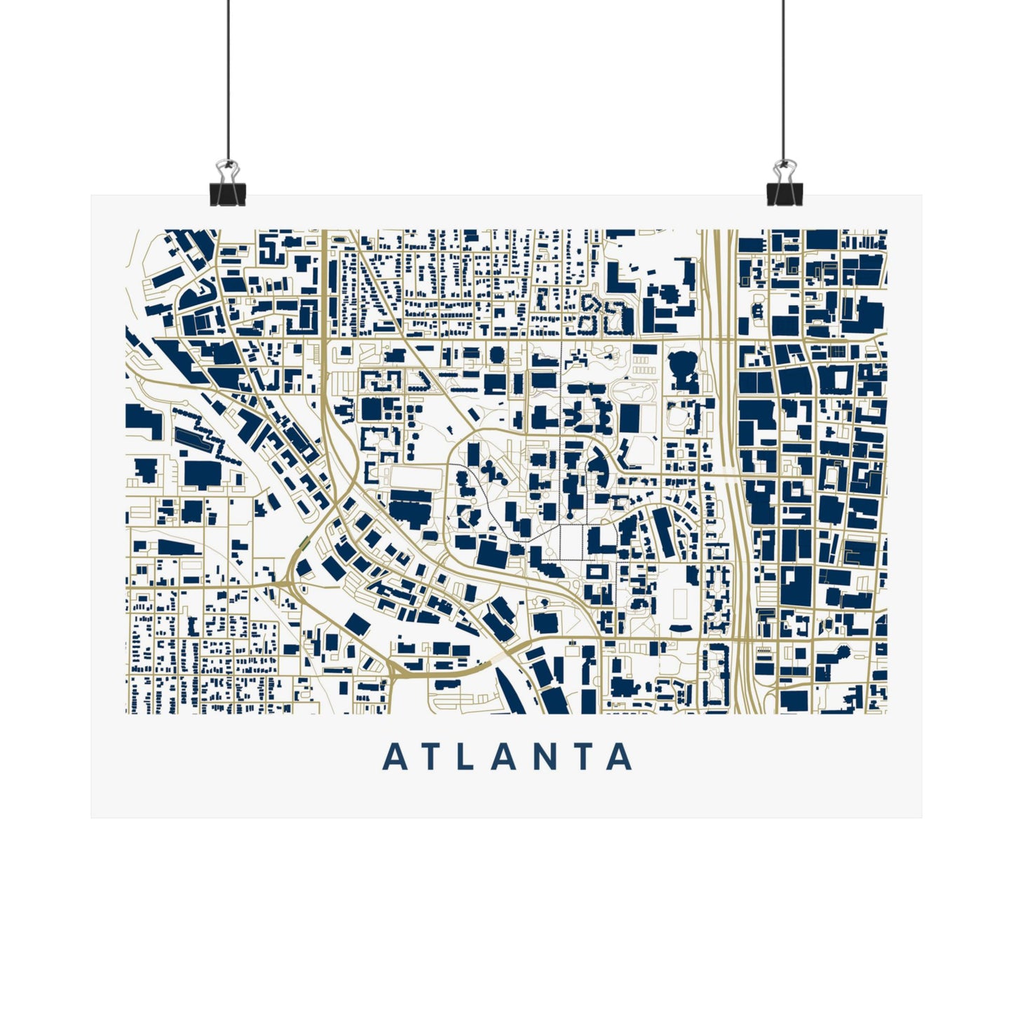 Atlanta GA Map