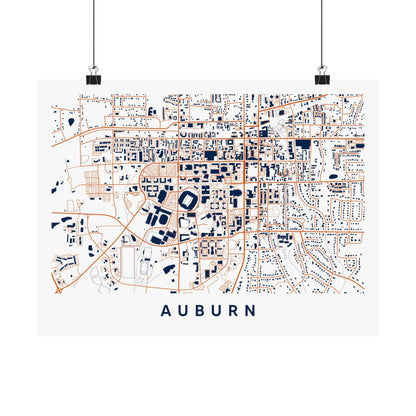 Auburn AL Map