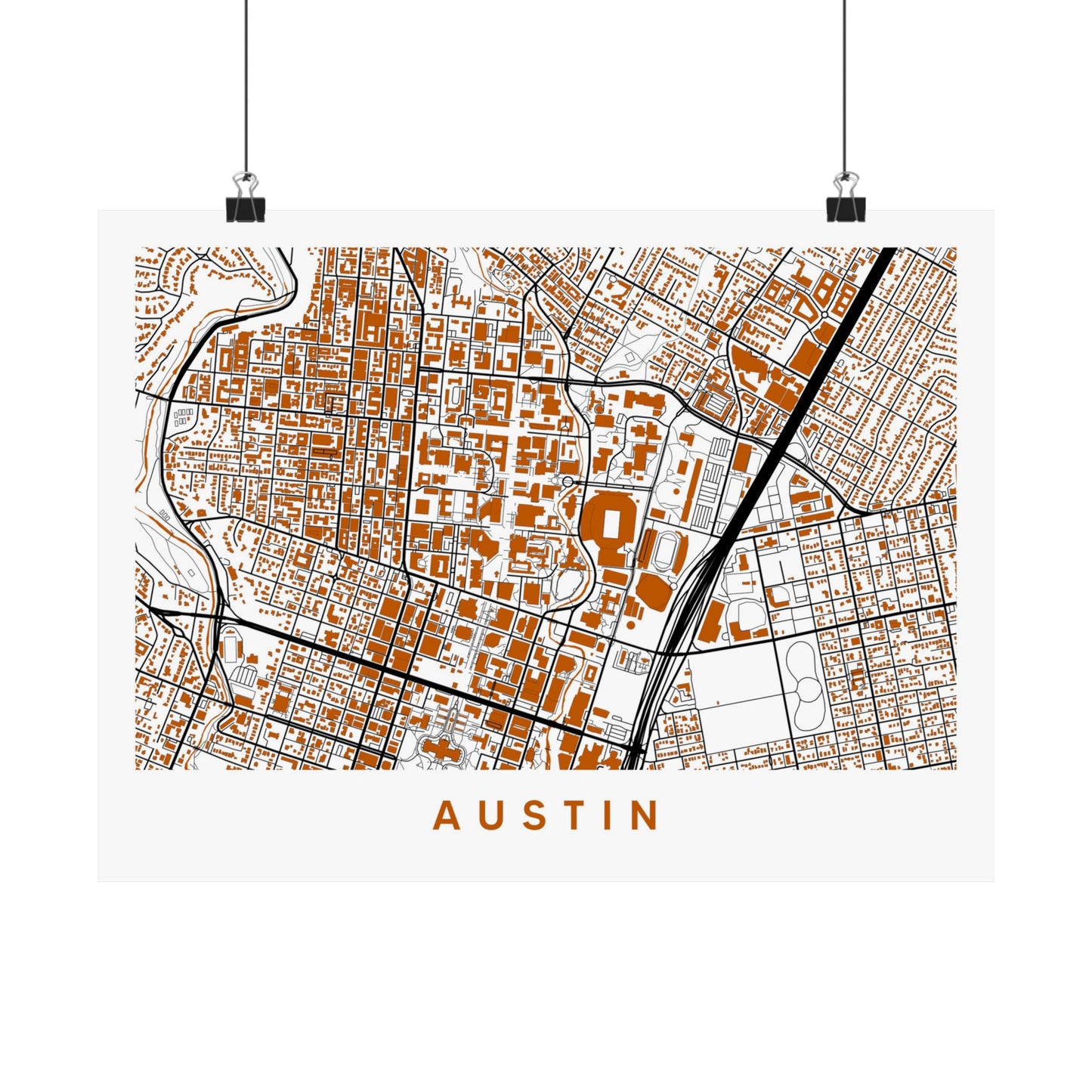 Austin Texas Map