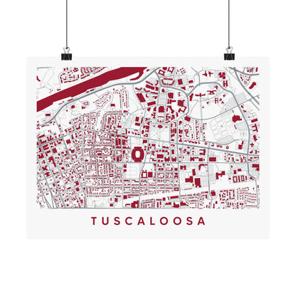 Tuscaloosa AL Map