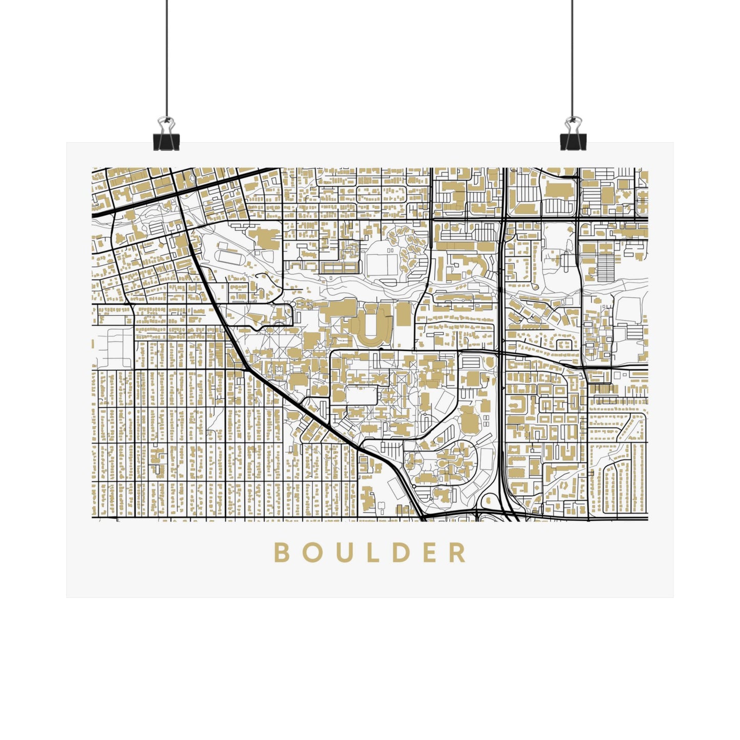 Boulder Colorado Map