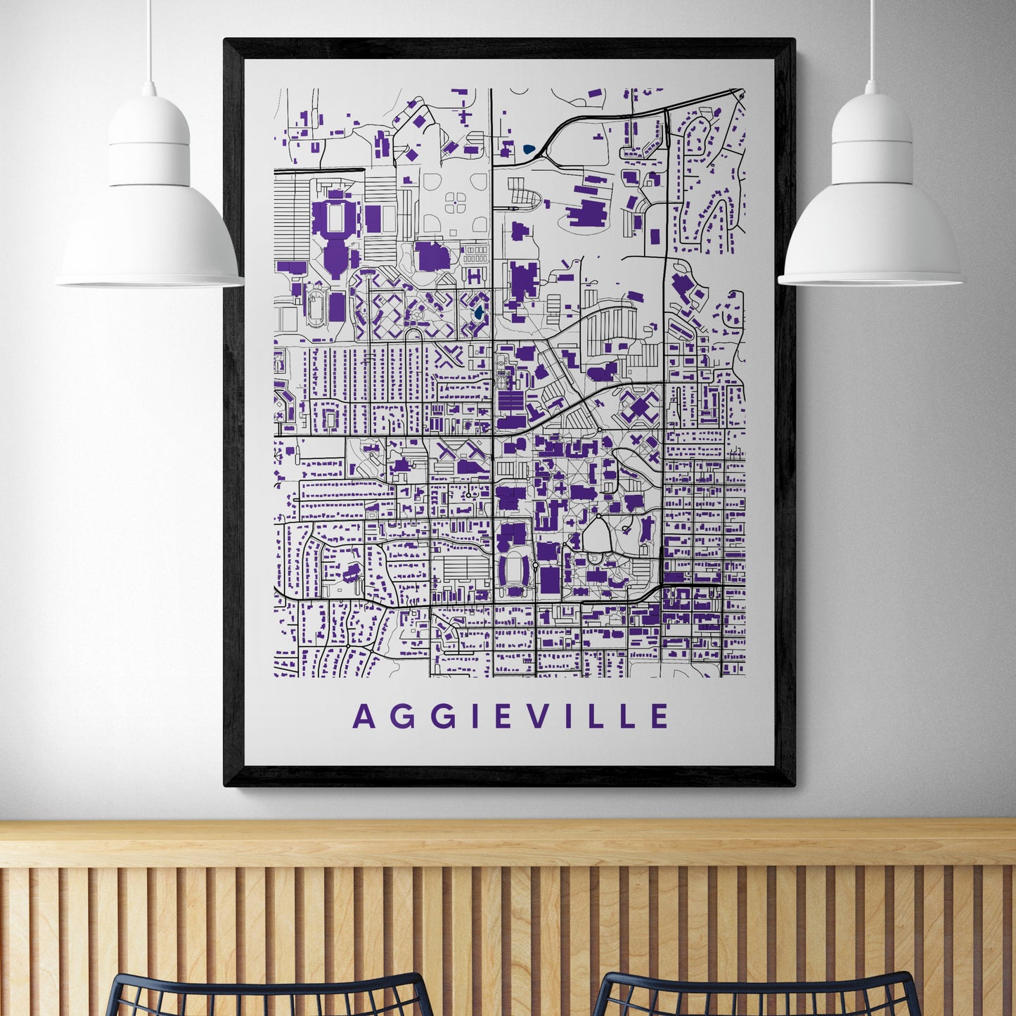 Aggieville Kansas Map