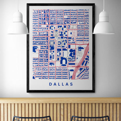 Dallas Texas Map
