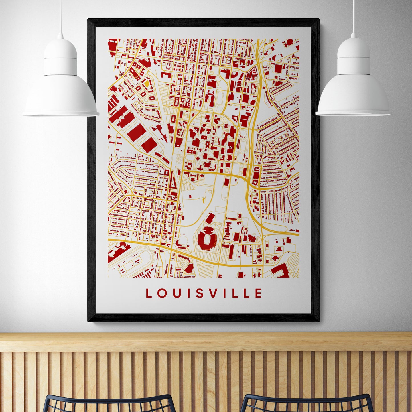 Louisville KY Map