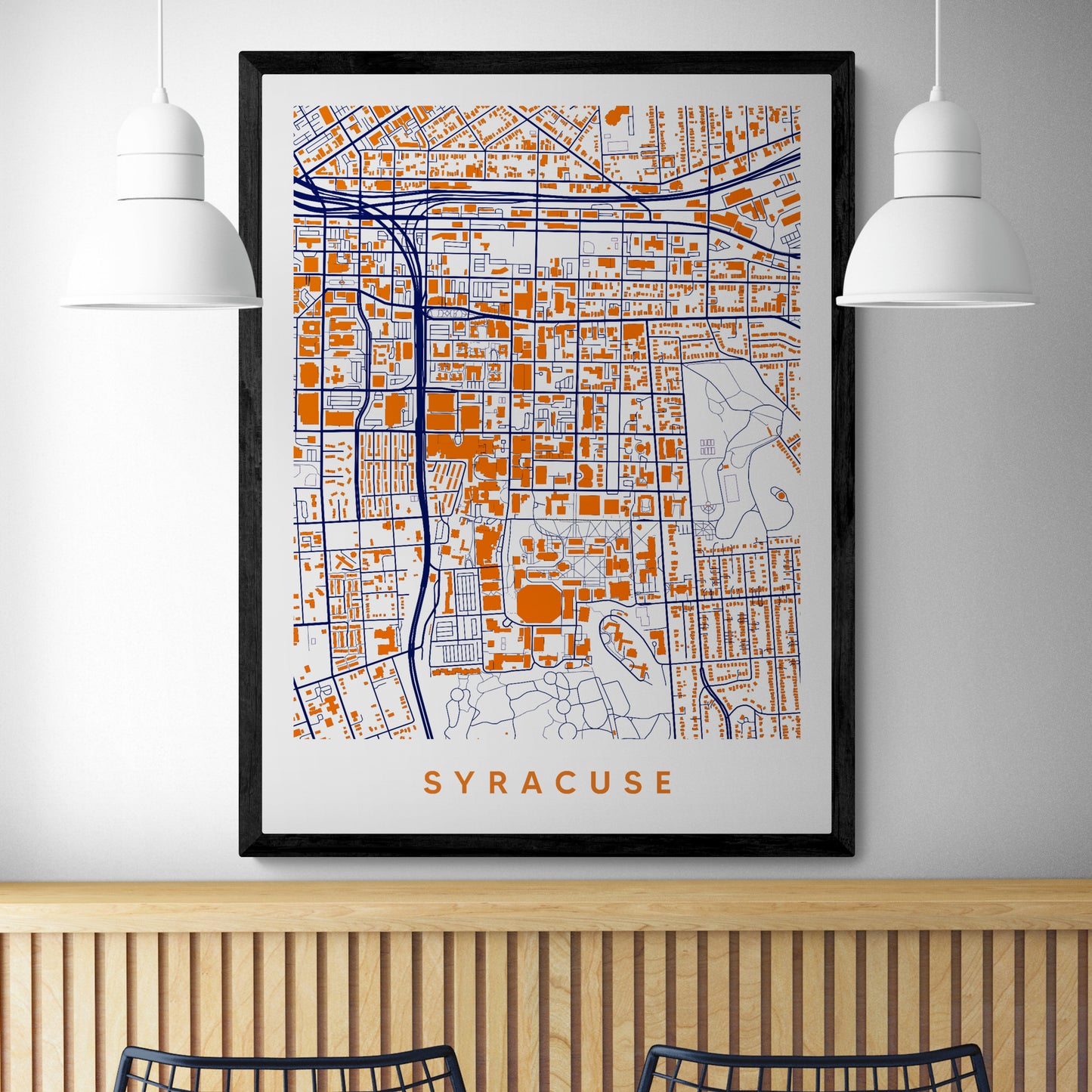 Syracuse NY Map