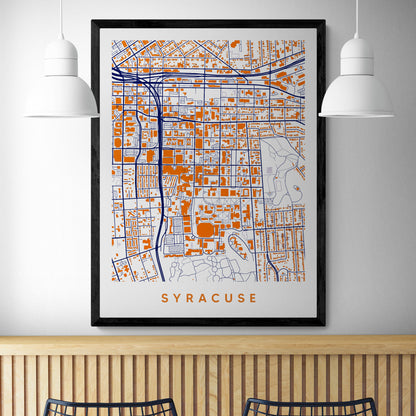 Syracuse NY Map