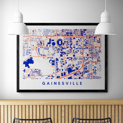 Gainsville FL Map