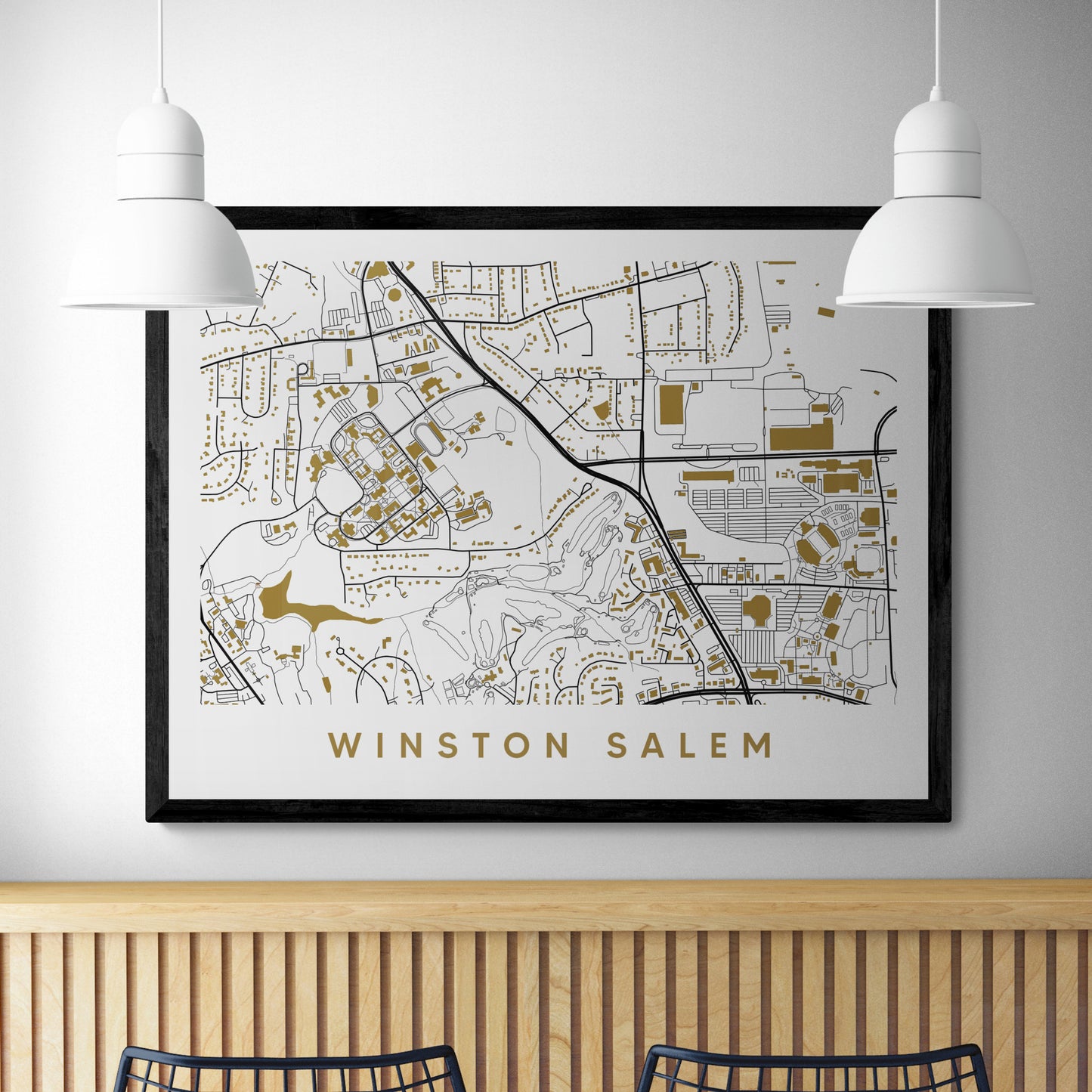 Winston Salem Map