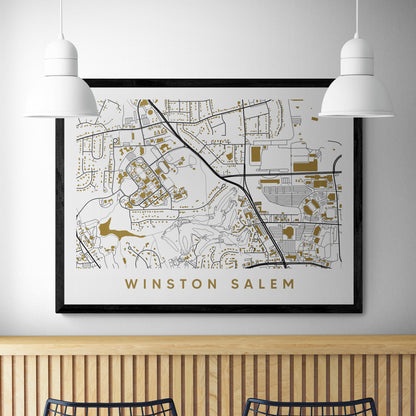 Winston Salem Map