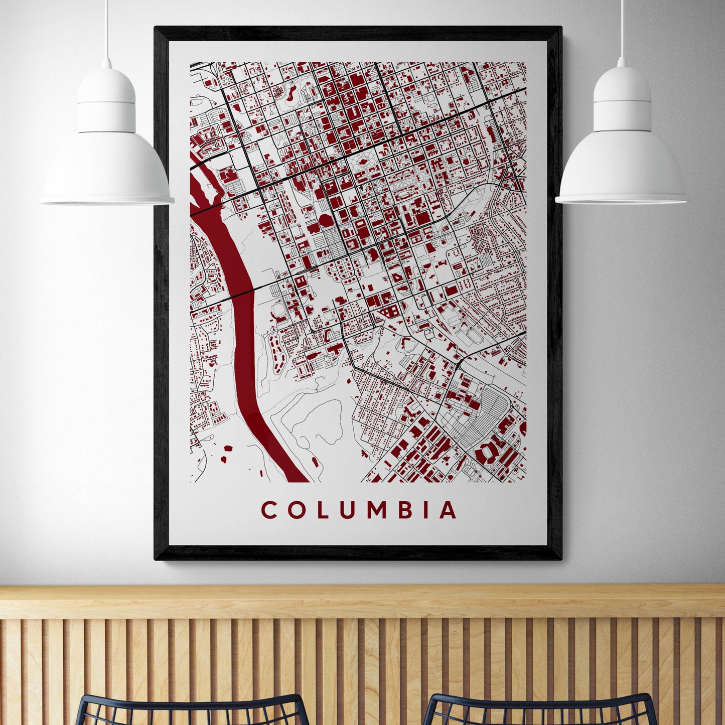 Columbia South Carolina Map