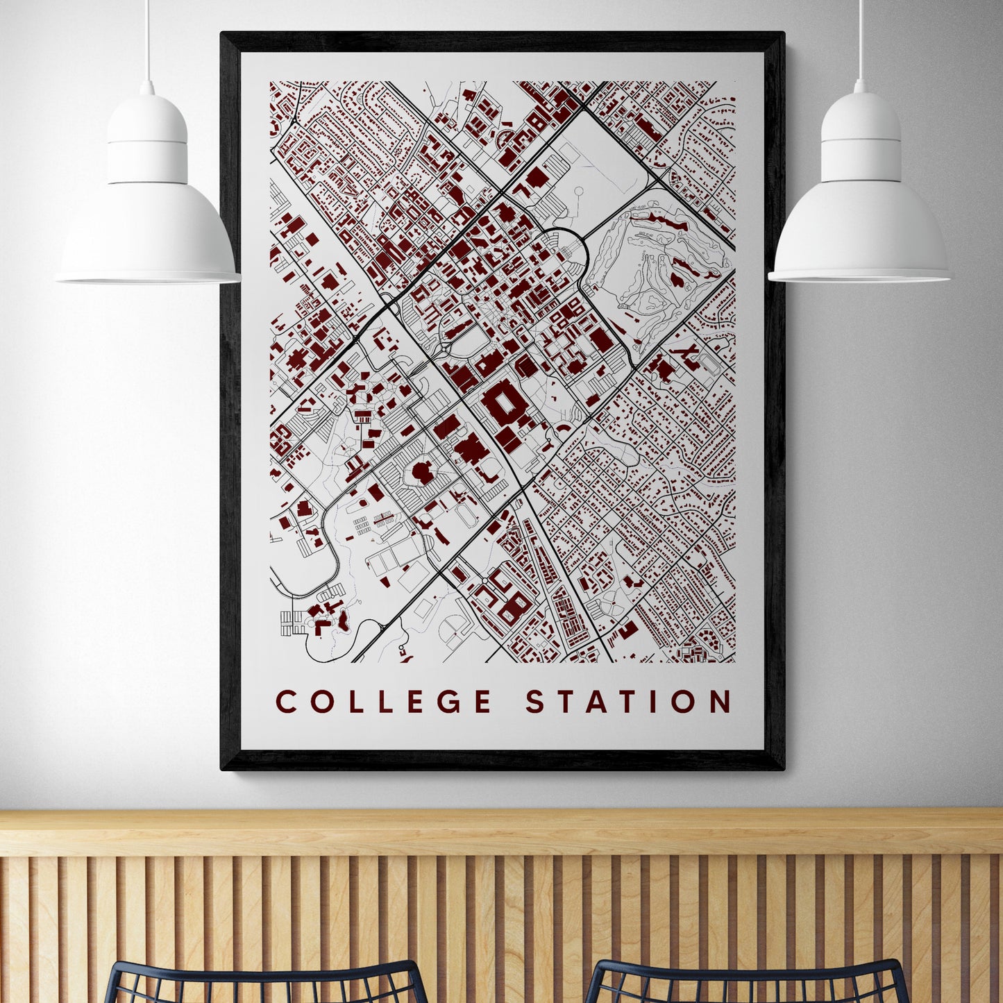 College Station Texas Map