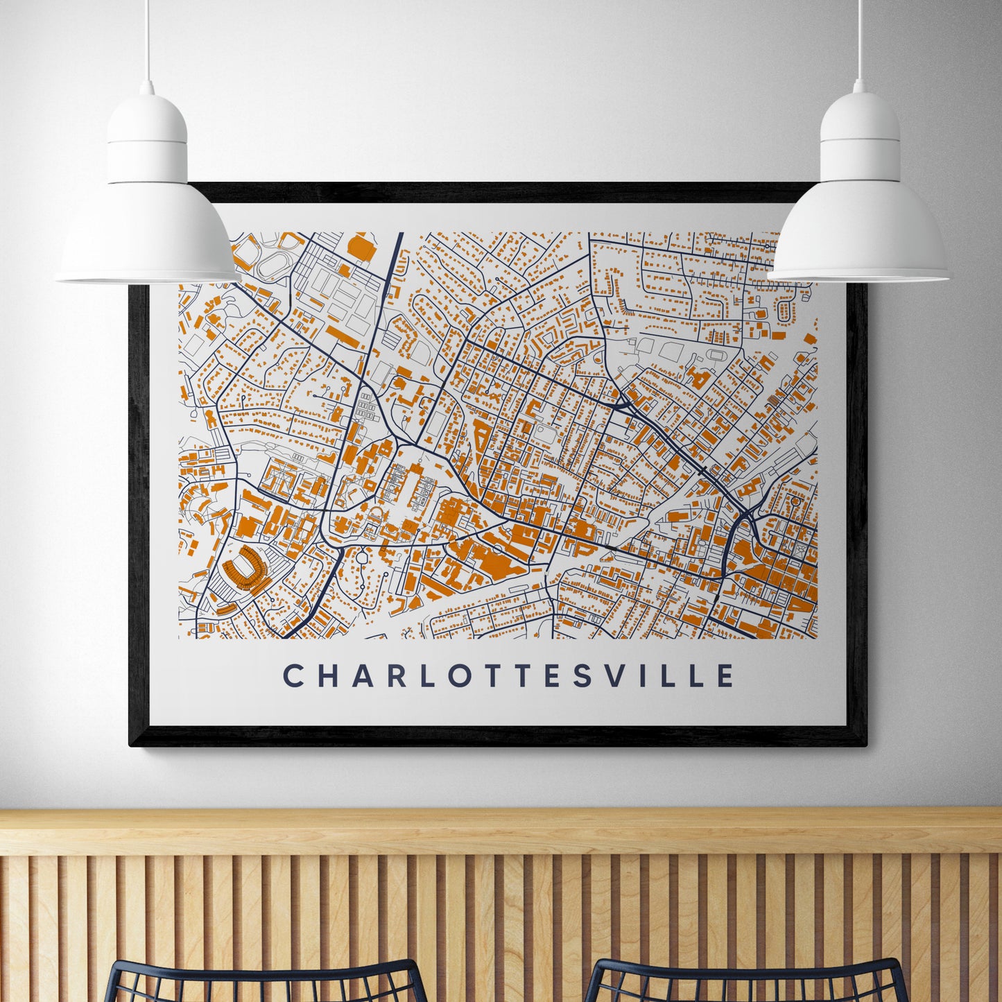 Charlottesville VA Map