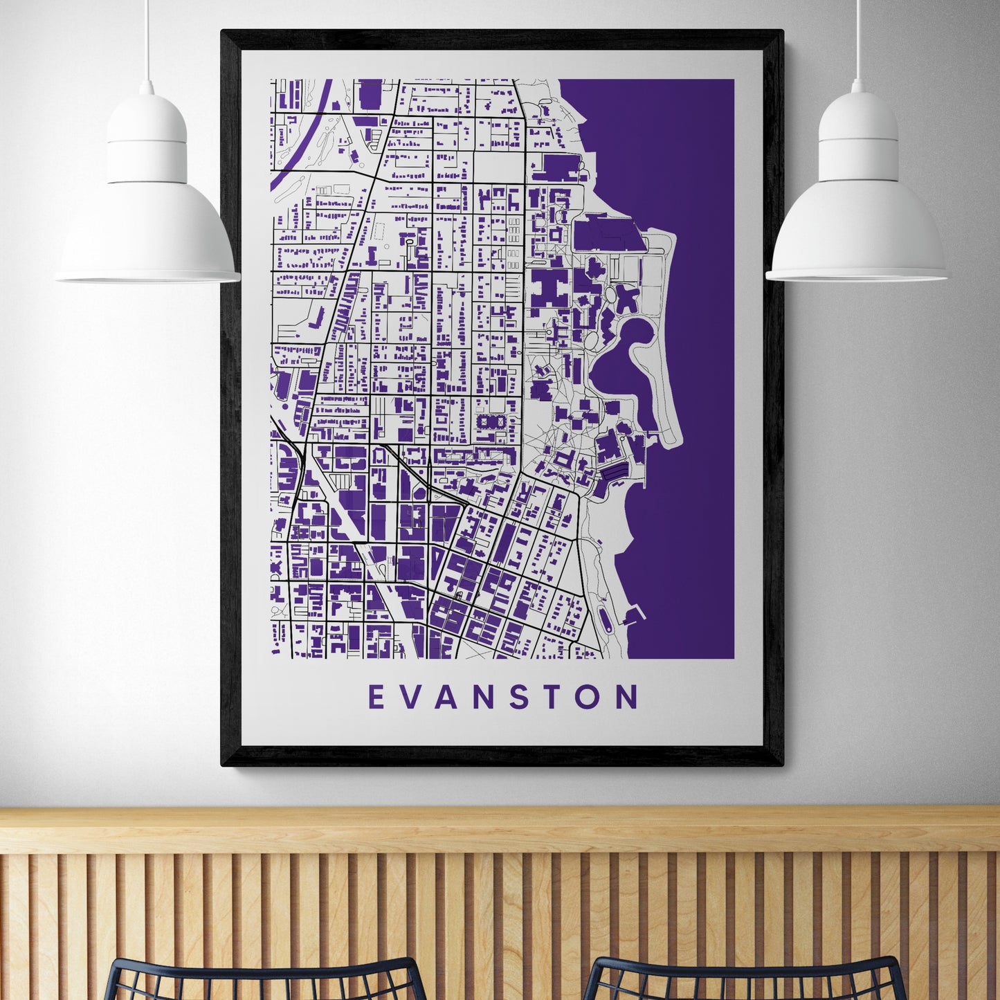 Evanston Illinois Map