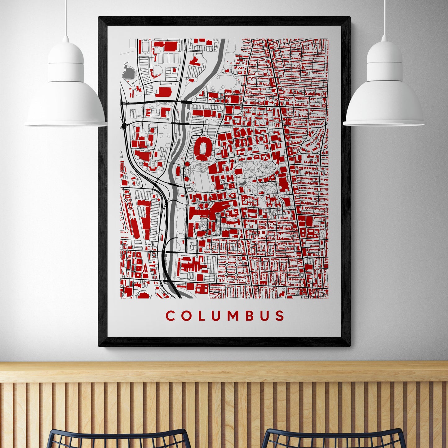 Columbus Ohio Map