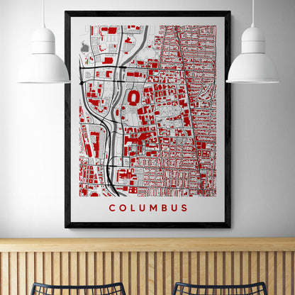 Columbus Ohio Map
