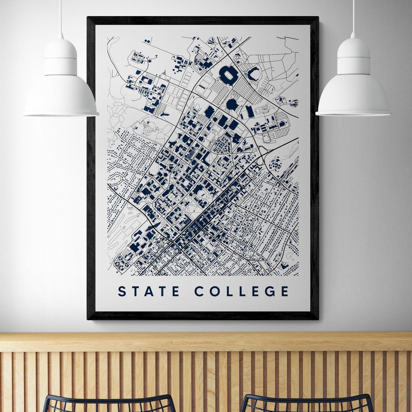 State College Pennsylvania Map