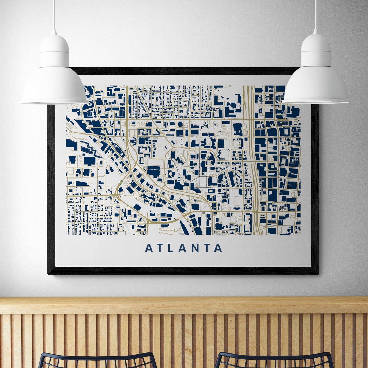 Atlanta GA Map