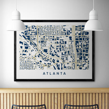 Atlanta GA Map