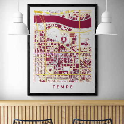 Tempe Arizona Map