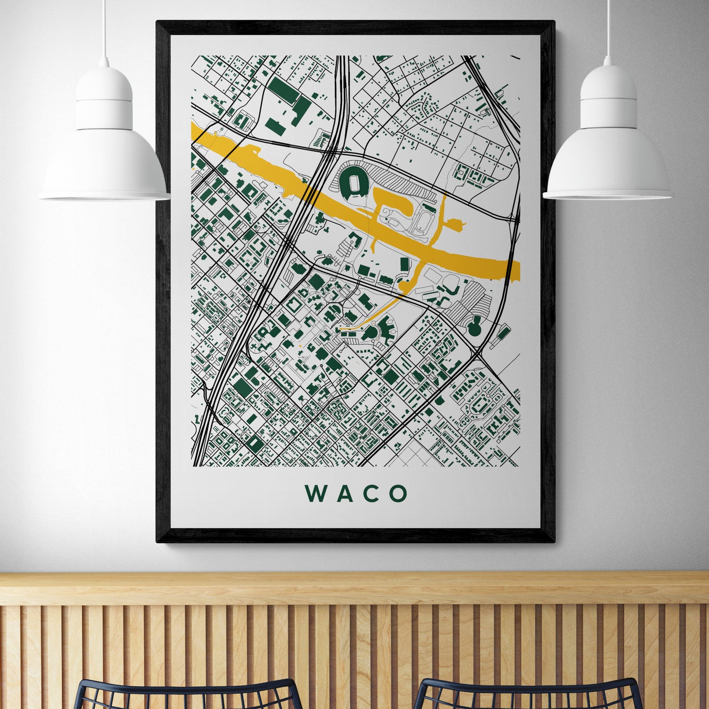 Waco Texas Map