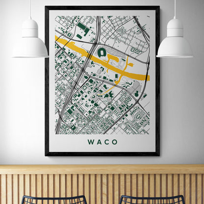 Waco Texas Map