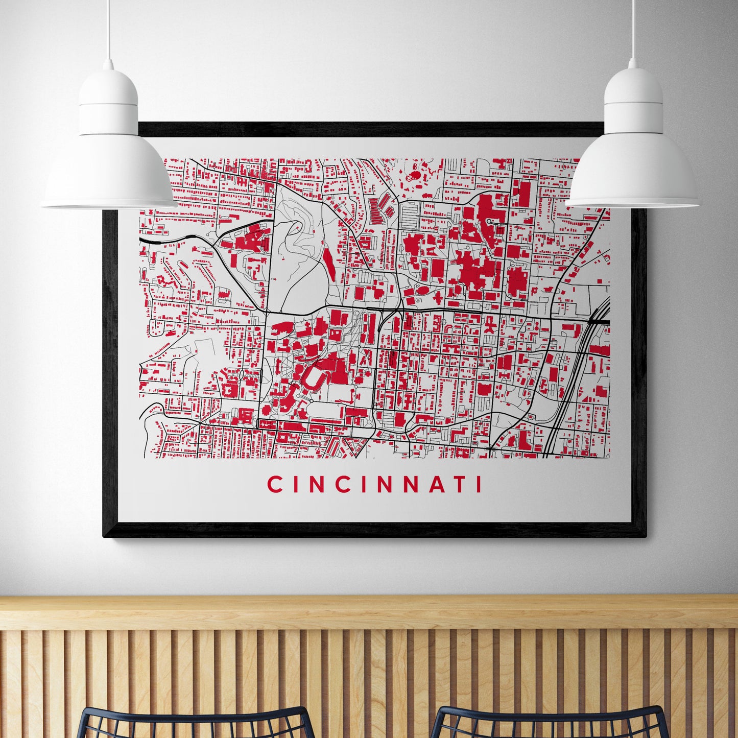 Cincinnati Ohio Map