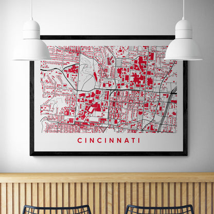 Cincinnati Ohio Map