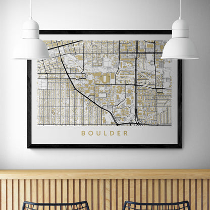 Boulder Colorado Map