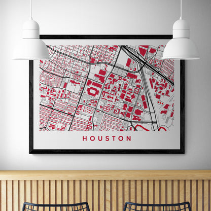 Houston Texas Map