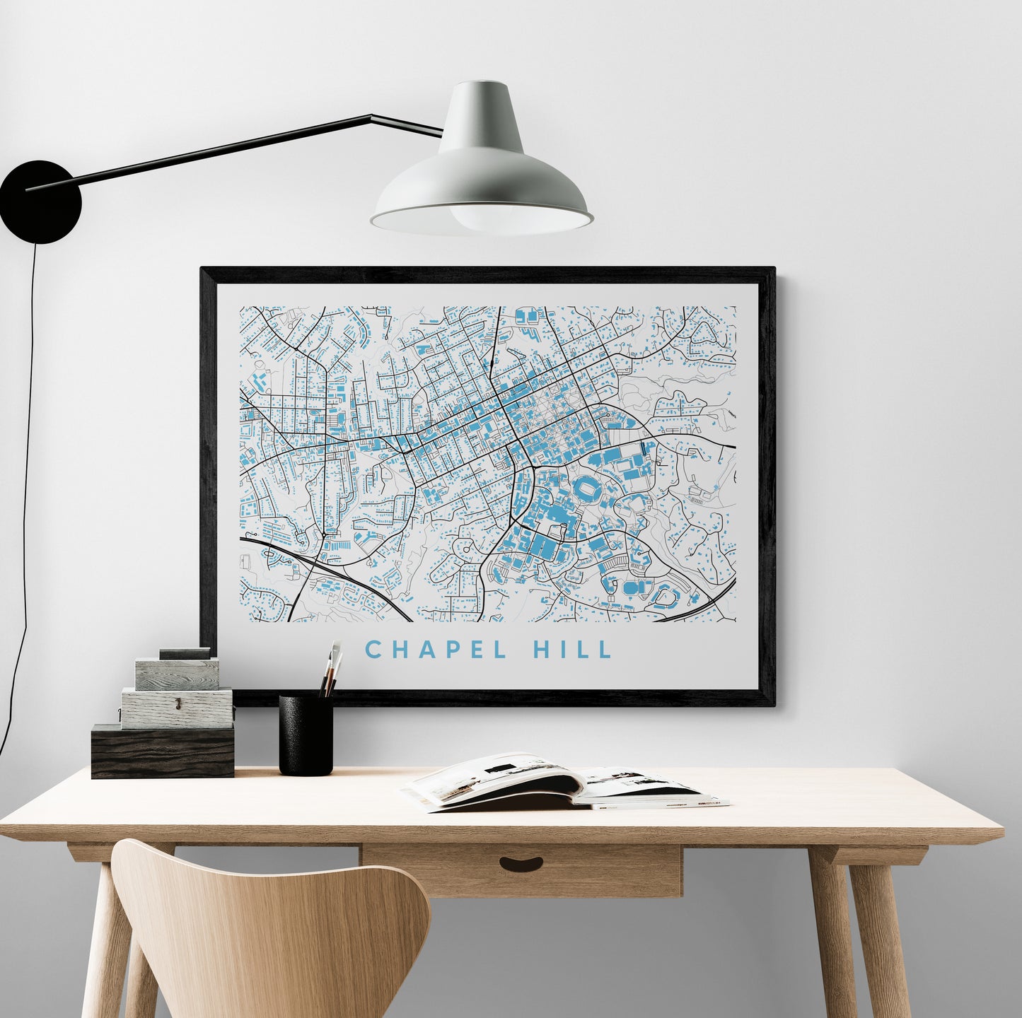 Chapel Hill NC Map