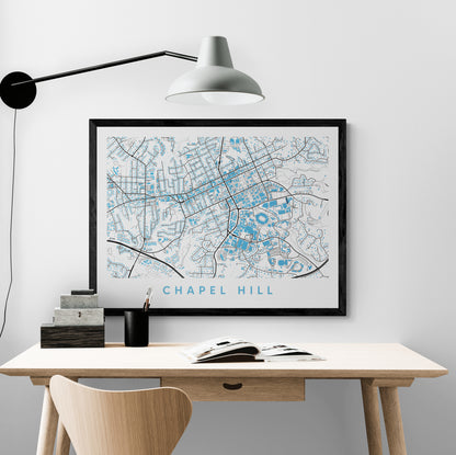 Chapel Hill NC Map