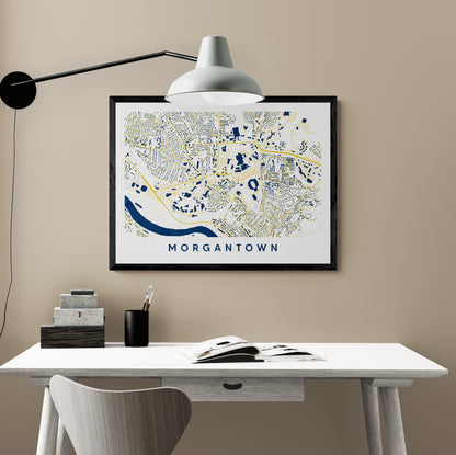 Morgantown West Virginia Map