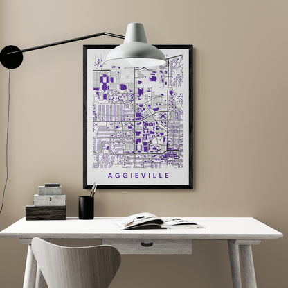Aggieville Kansas Map