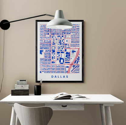 Dallas Texas Map