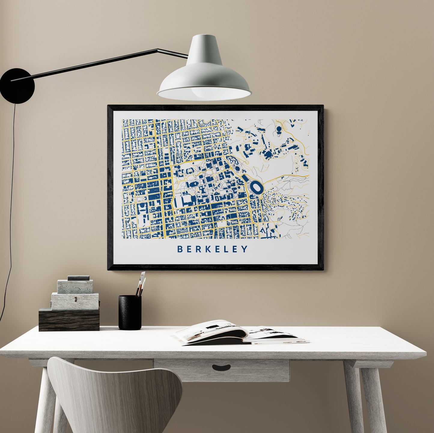 Berkeley California Map