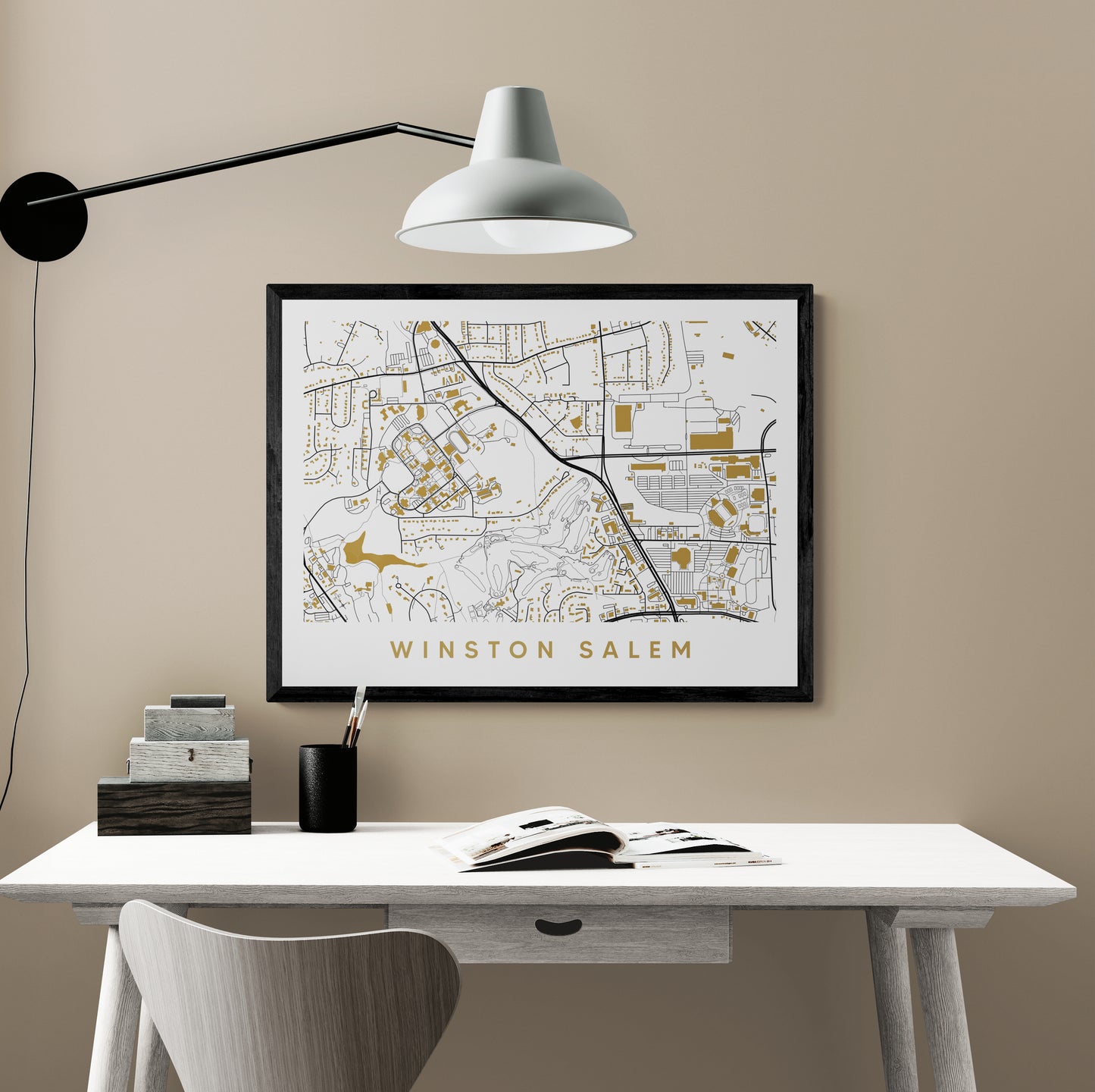 Winston Salem Map