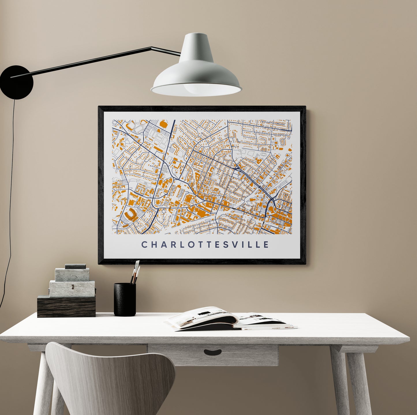 Charlottesville VA Map