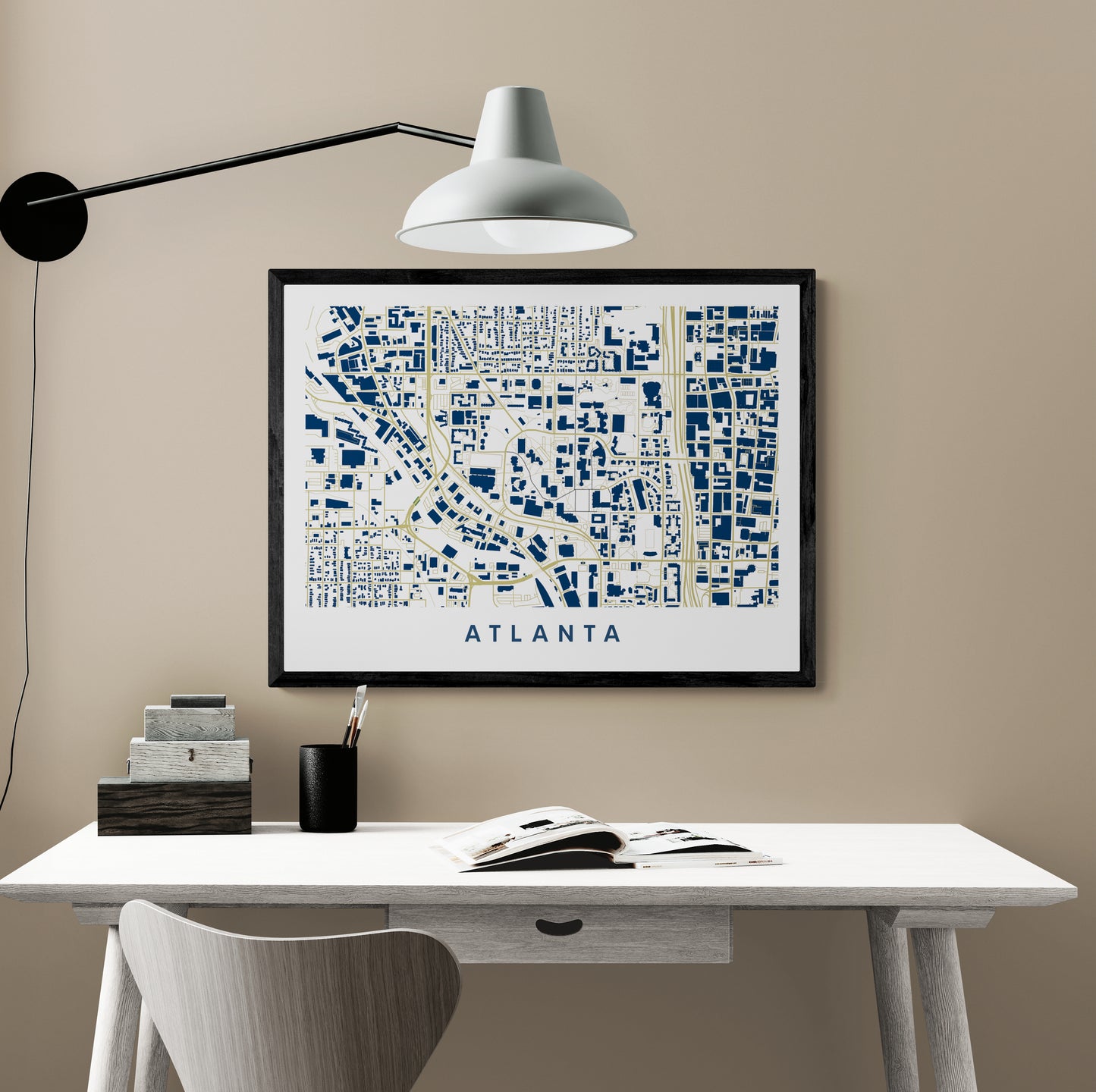 Atlanta GA Map