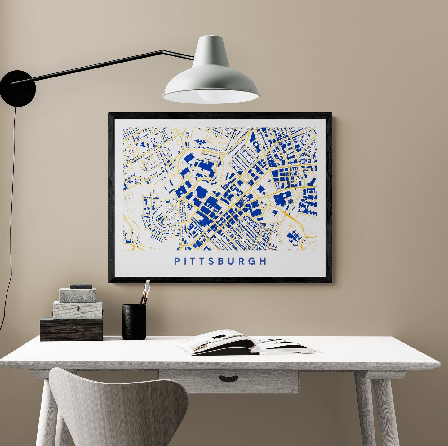PIttsburgh PA Map