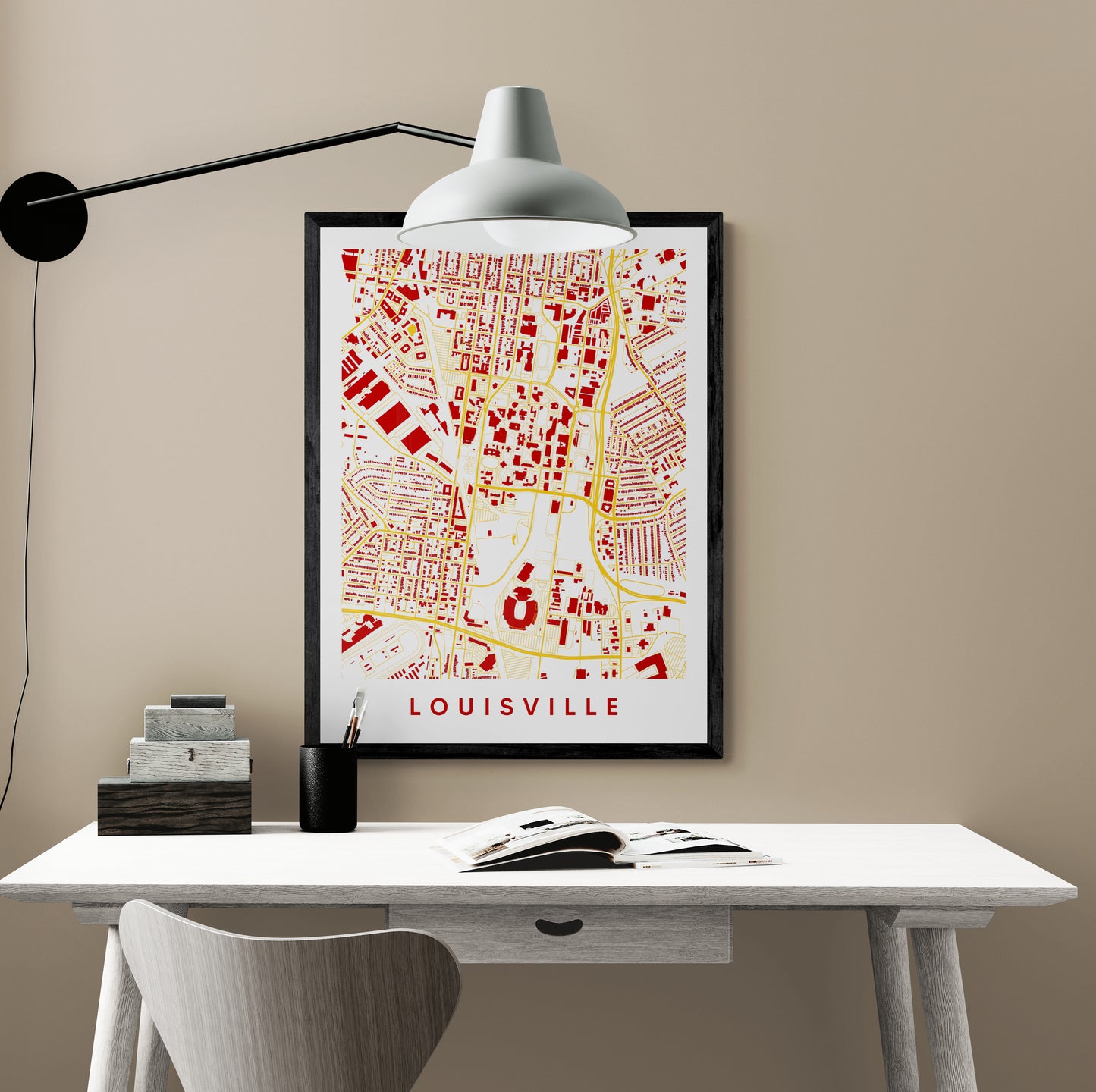 Louisville KY Map