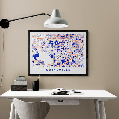 Gainsville FL Map