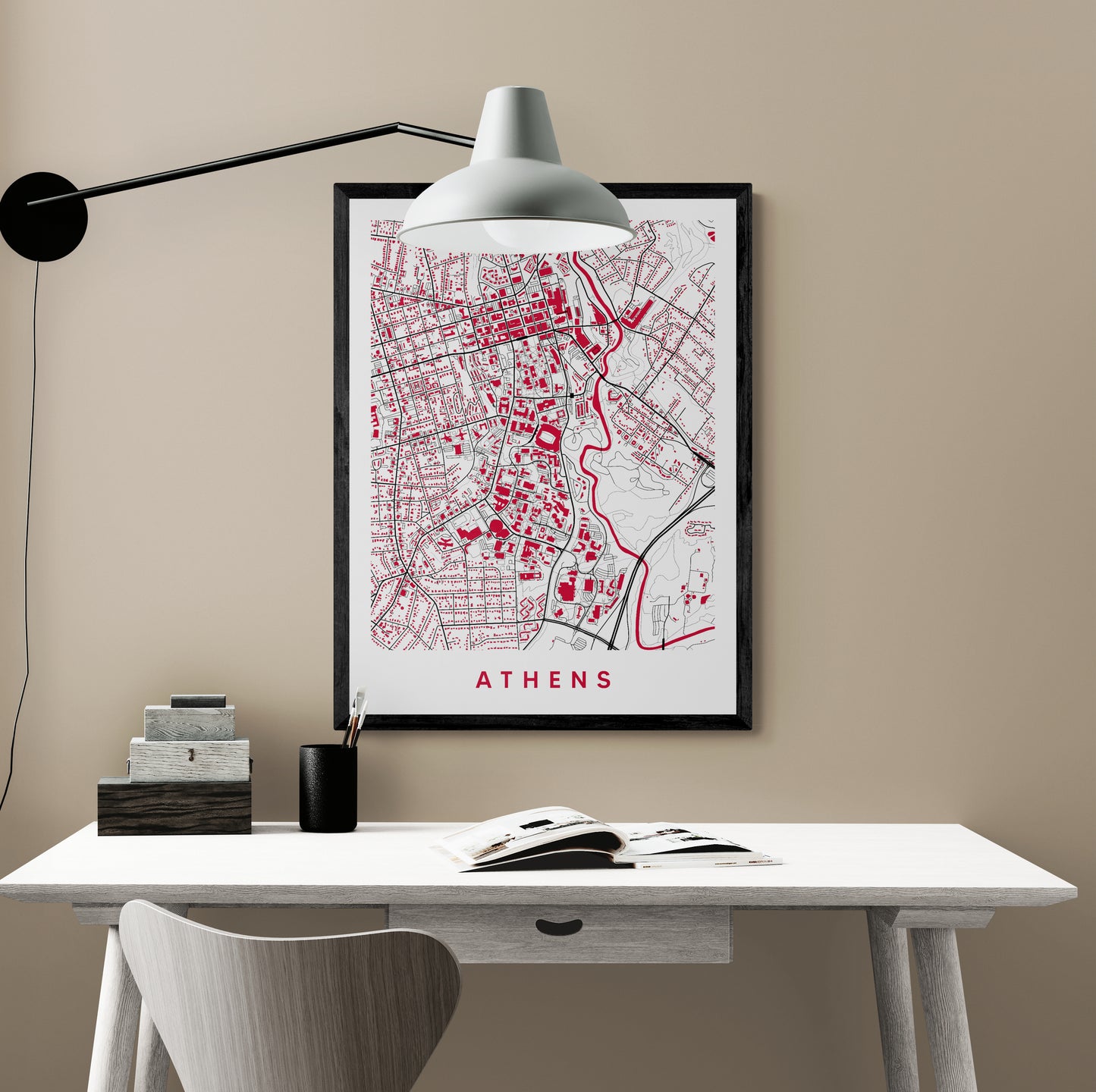 Athens GA Map