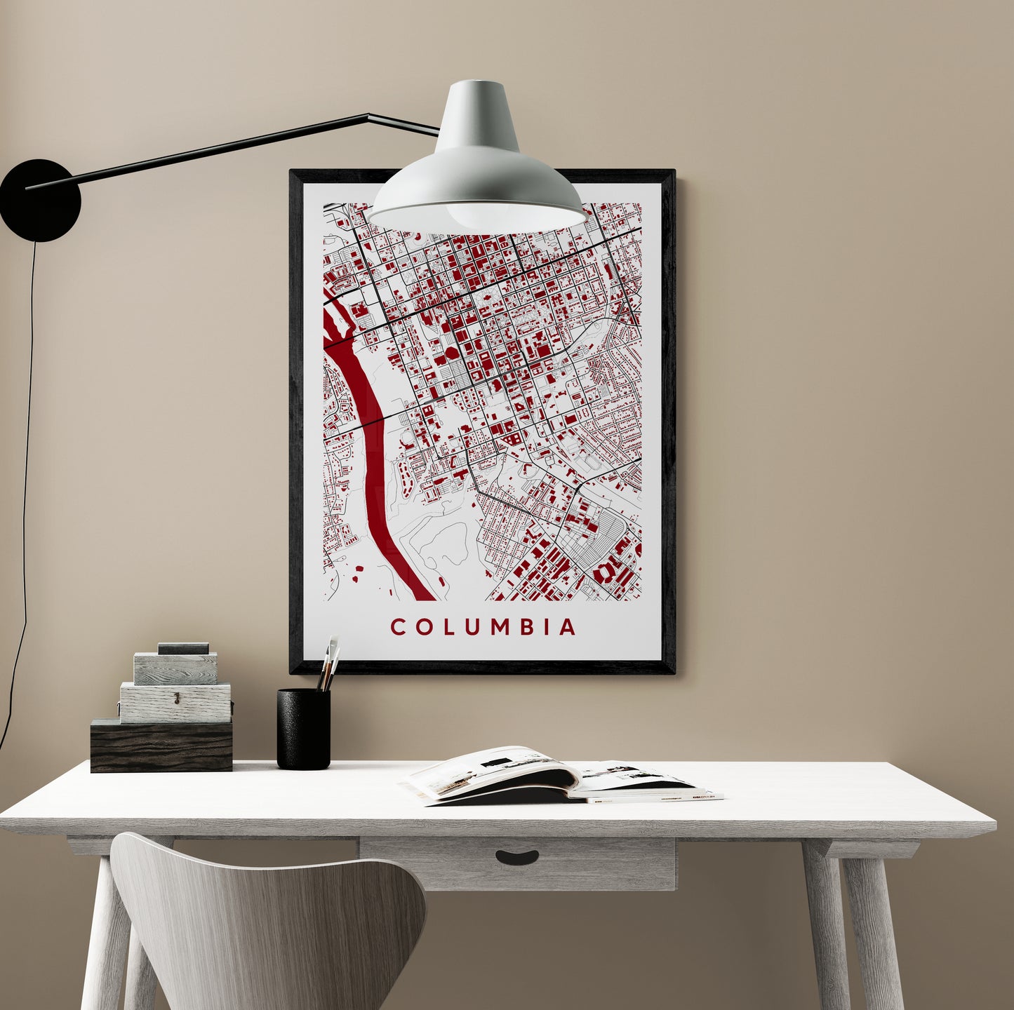 Columbia South Carolina Map