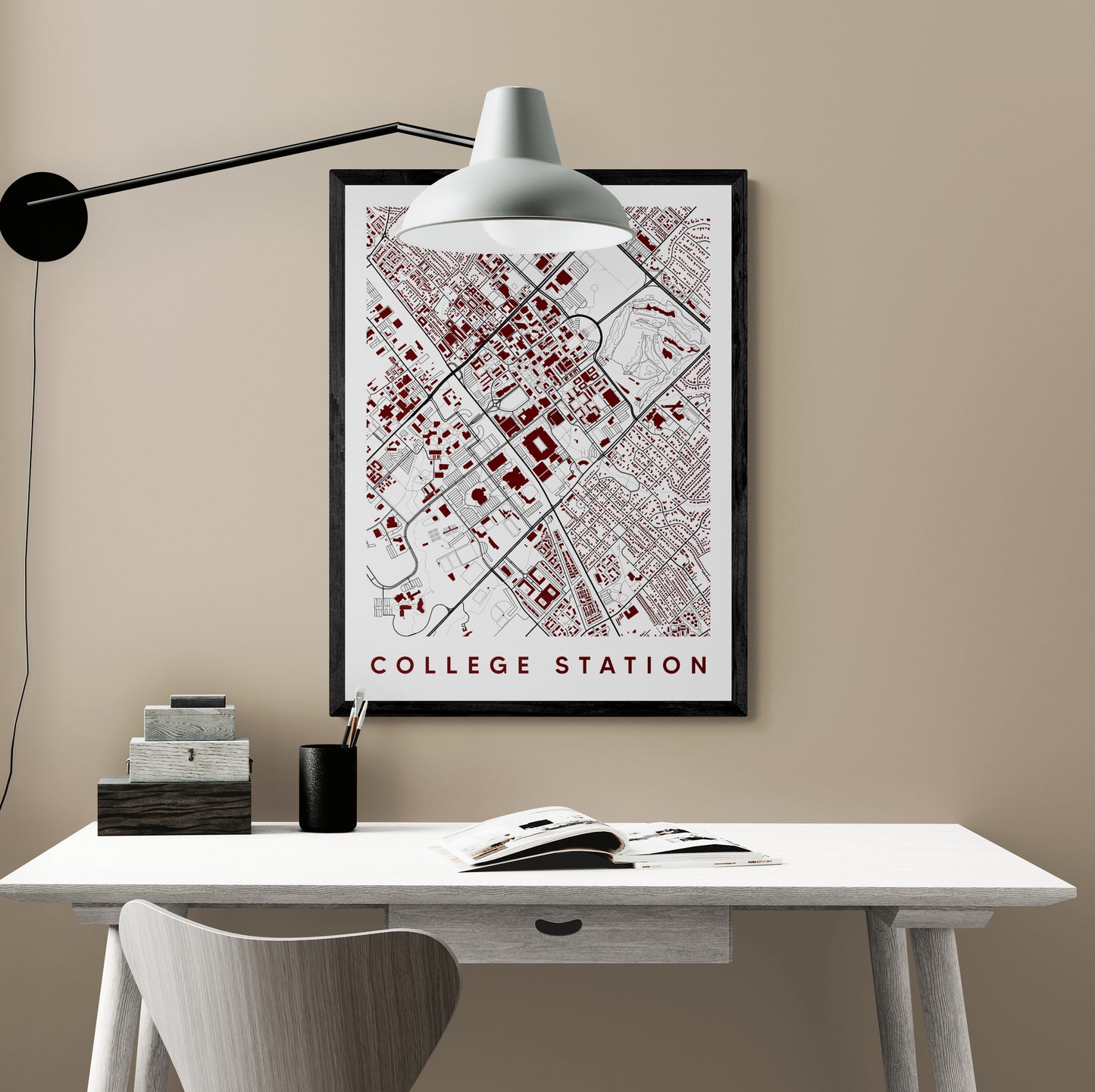 College Station Texas Map