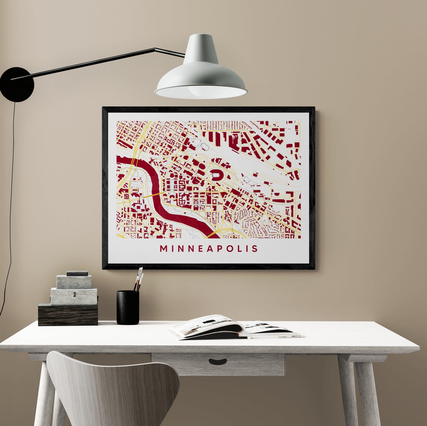Minneapolis Minnesota Map